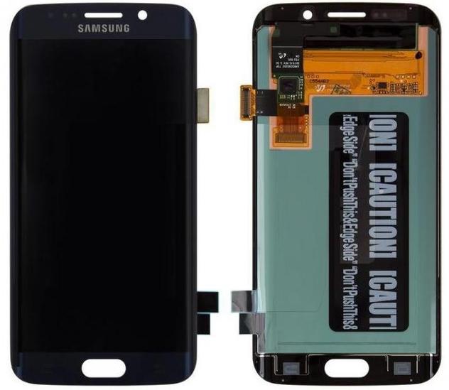 Дисплейный модуль Liquid Crystal Display/Touchscreen для Samsung G925F Galaxy S6 Edge AMOLed Темно-синий (000017097)