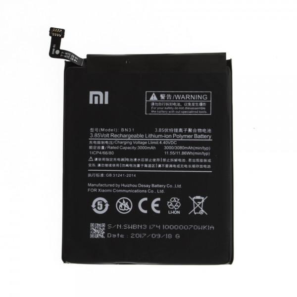 Аккумулятор Xiaomi BN31/Note5A (3000 mAh)