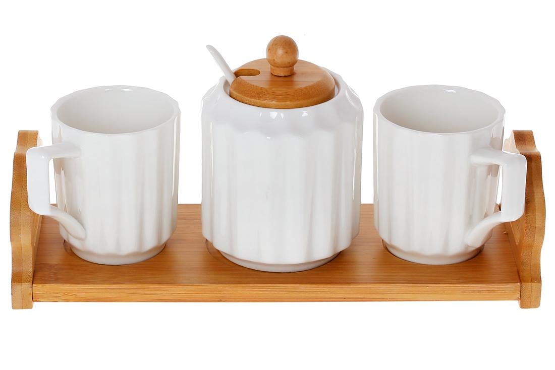 Кавовий фарфоровий набір BonaDi Naturel (289-380) Кавовий фарфоровий набір BonaDi Naturel (289-380)