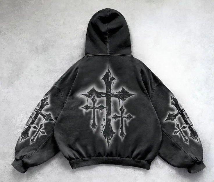 Худи для девочки 180 см Серый (2763332053)