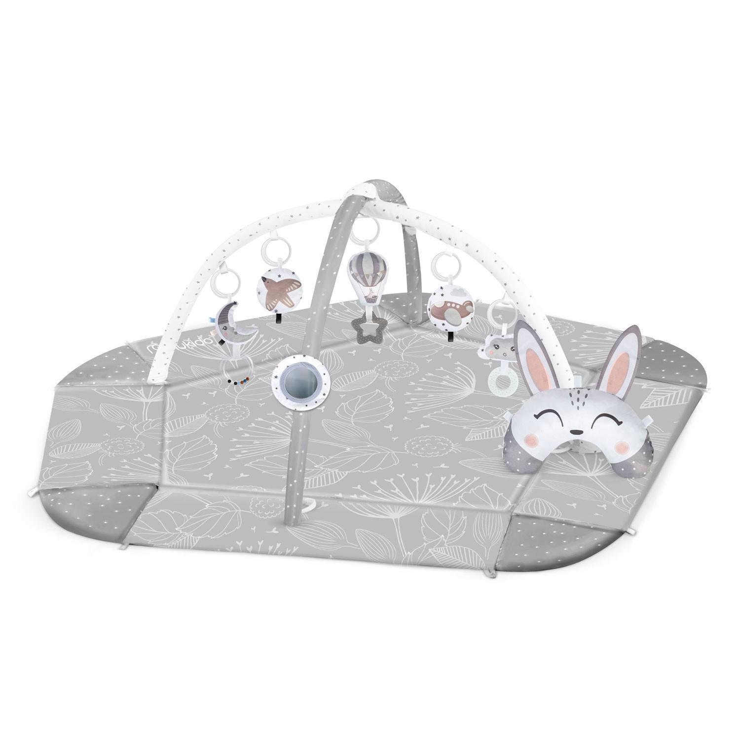 Развивающий коврик Nukido Воздушные шары 100х100 см (431214) - фото 3 Развивающий коврик Nukido Воздушные шары 100х100 см (431214) - фото 3