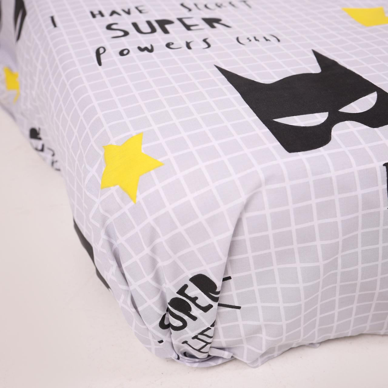 Простынь на резинке Batman бязь 80х160х10 см (36978795)