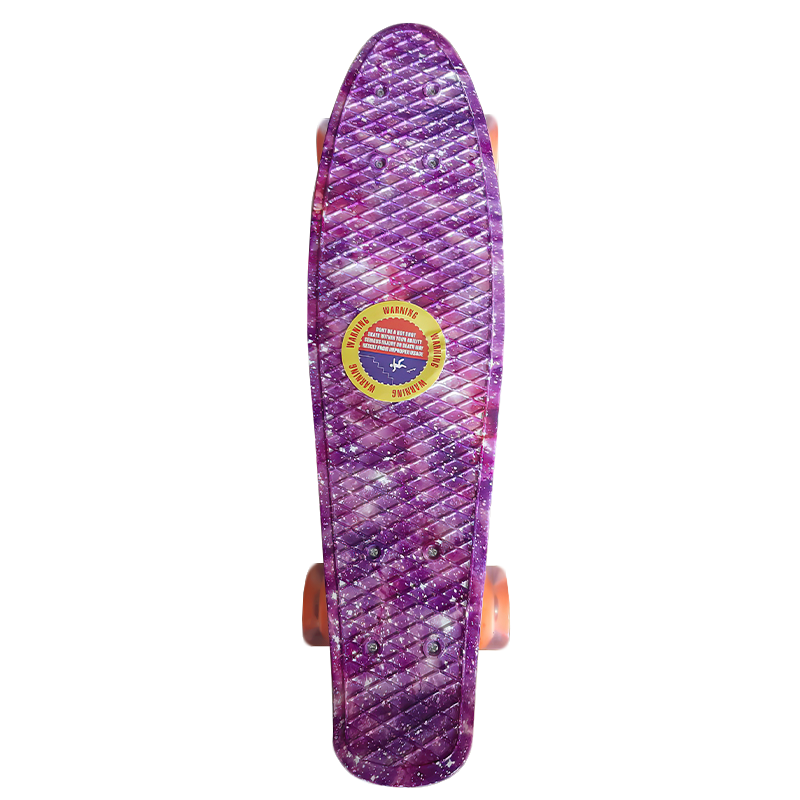 Пенніборд з PU колесами що світяться Рожевий Космос (НА-713) Пенніборд з PU колесами що світяться Рожевий Космос (НА-713)