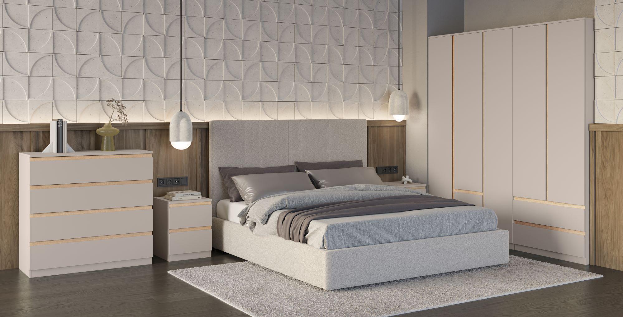 Шафа 3Д2Ш Світ меблів Фріда із ДСП Тоффі (51772) - фото 2