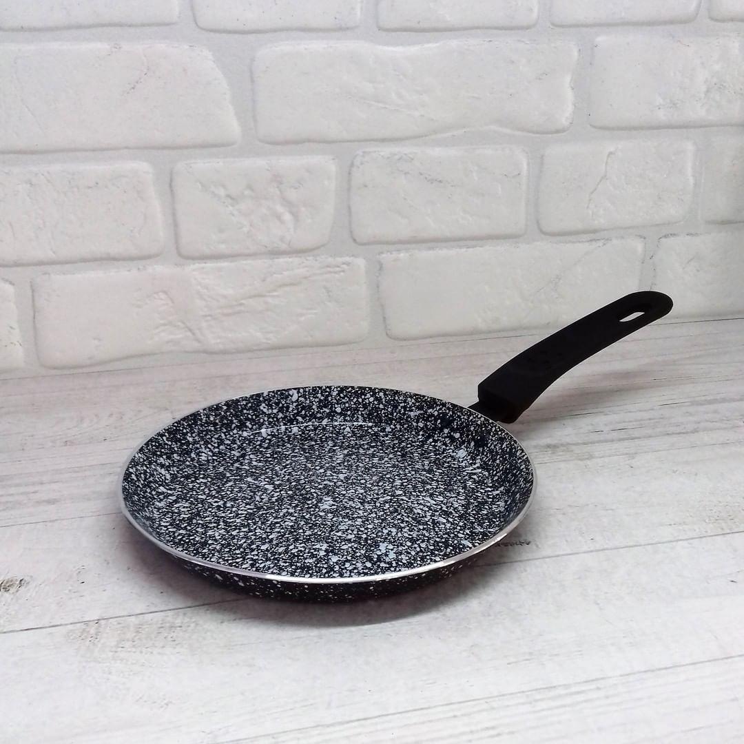 Сковорода для блинов Edenberg с антипригарным гранитным покрытием 24 см (EB-3399) - фото 2 Сковорода для блинов Edenberg с антипригарным гранитным покрытием 24 см (EB-3399) - фото 2