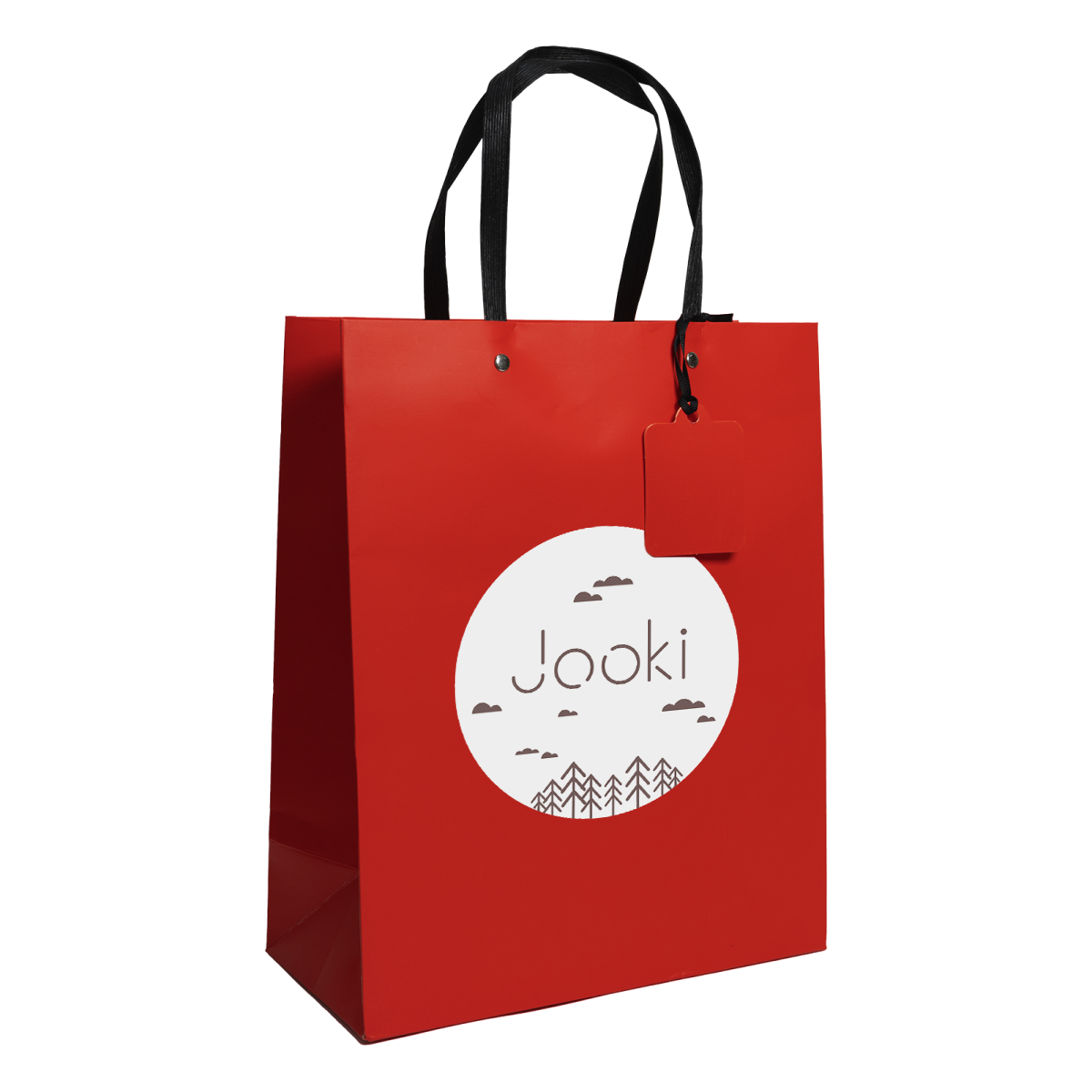 Подарочный пакет Jooki M Красный (25903783)