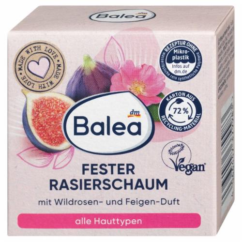 Пена для бритья твердая Balea Fester Rasierschaum Wildrose Feige 60 г