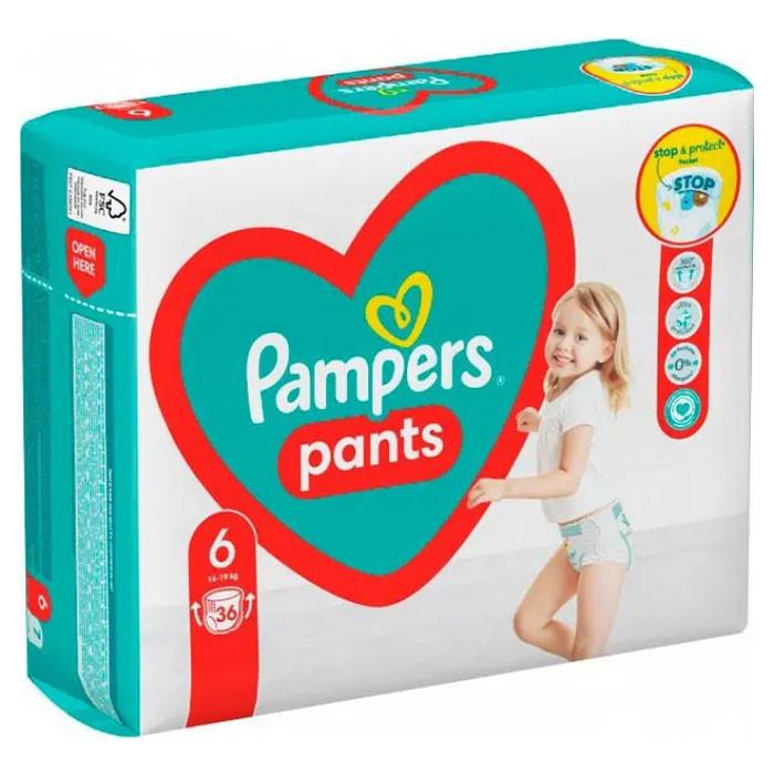 Підгузки-трусики дитячі Pampers 6 15+ кг 36 шт. (1962124077)