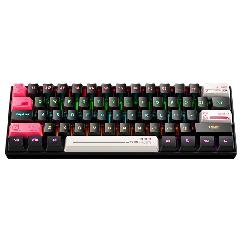 Клавиатура Onikuma G55 Mini Mechanical Keyboard Black (36293421) Клавиатура Onikuma G55 Mini Mechanical Keyboard Black (36293421)