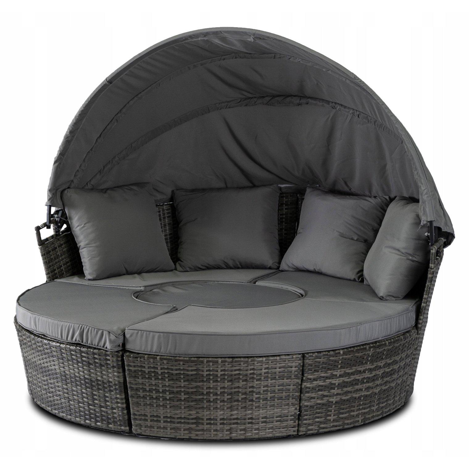 Комплект садовой мебели Mebel Elite CALIFORNIA Серый (ME.CALIFORNIA/CP/RT/OGR/ZES)