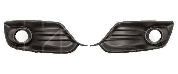 Решетка бампера AVTM Renault Megane III 14-16левая/правая без отверстий для противотуманок (5646 911)