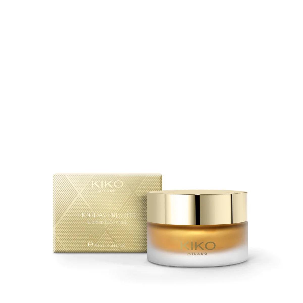 Маска для лица Kiko Milano Holiday Premiere Golden Face Mask