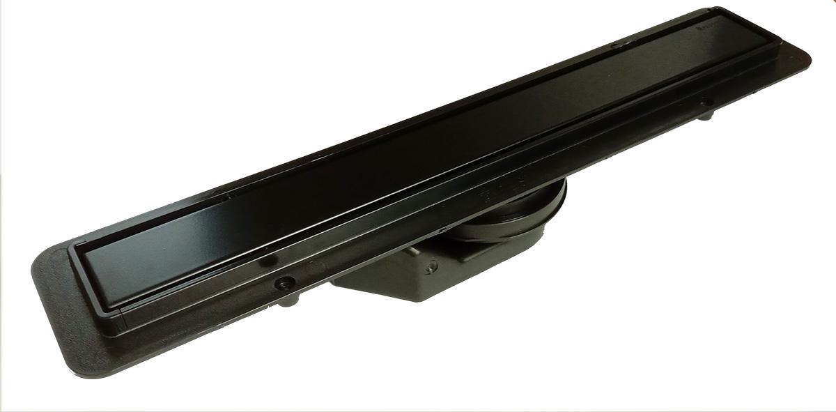 Трап для душу лінійний Pestan Confluo Primo Compact Line 450 мм Black Matte (RS-13702522)