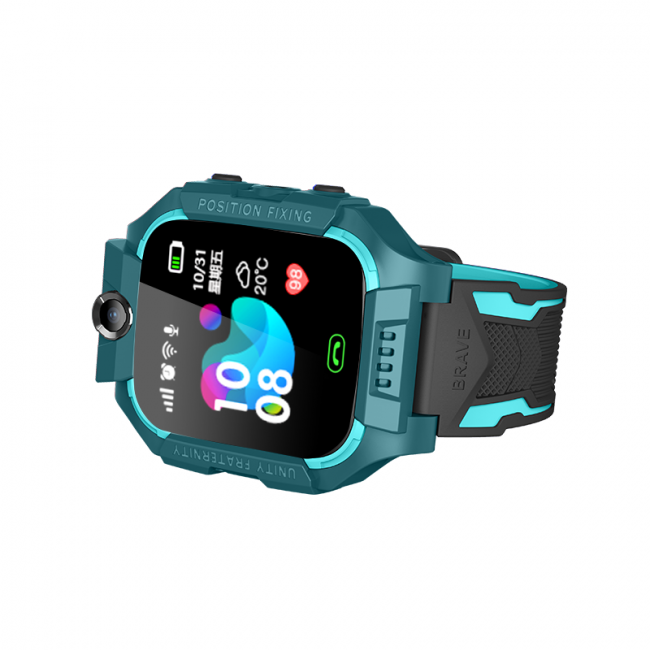 Детские умные часы-телефон Smart Baby Watch Aishi Q19 Mint с GPS - фото 2