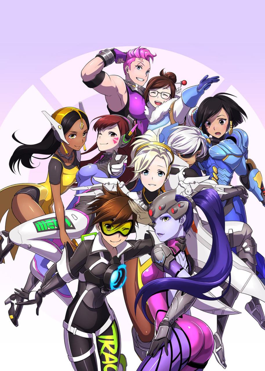 Картина GeekLand Overwatch Fan-art 40х60 см (OW.09.088)