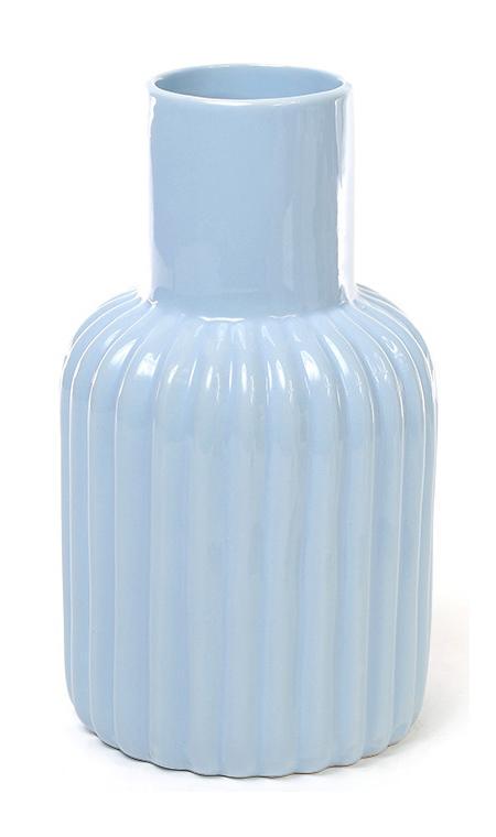 Керамическая ваза Stone Flower 19 см Голубой (BD-720-019)