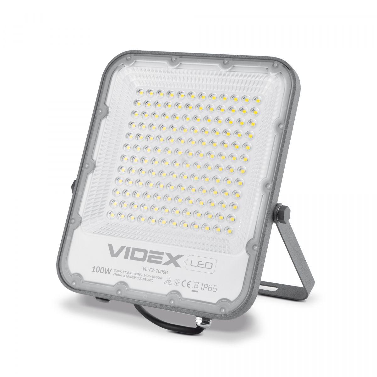 Прожектор Videx LED PREMIUM F2 100W 5000K - фото 2 Прожектор Videx LED PREMIUM F2 100W 5000K - фото 2