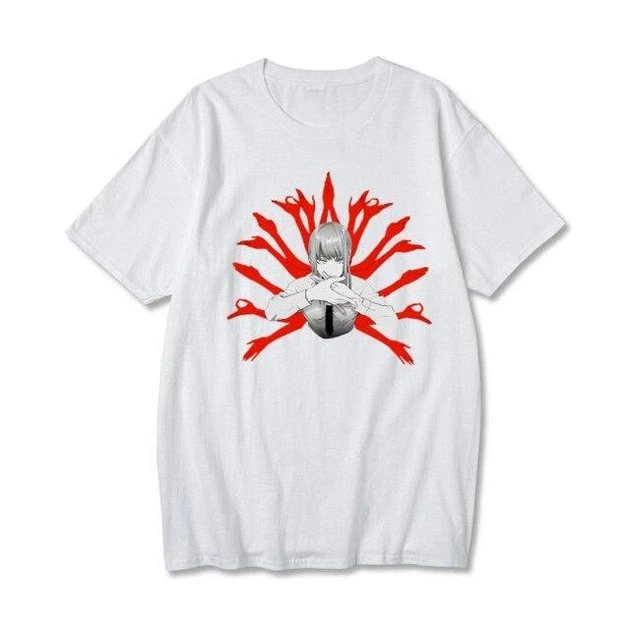 Футболка мужская Бензопила/Макима OS Белый (AnimeT1020)