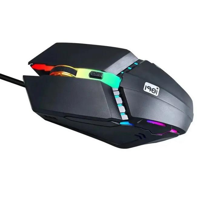 Набір ігровий клавіатура та мишка RGB 198I G506 Black (020732) - фото 2