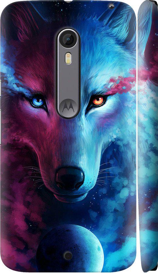 Чехол на Motorola Moto X Style Арт-волк (3999c-455-42517)