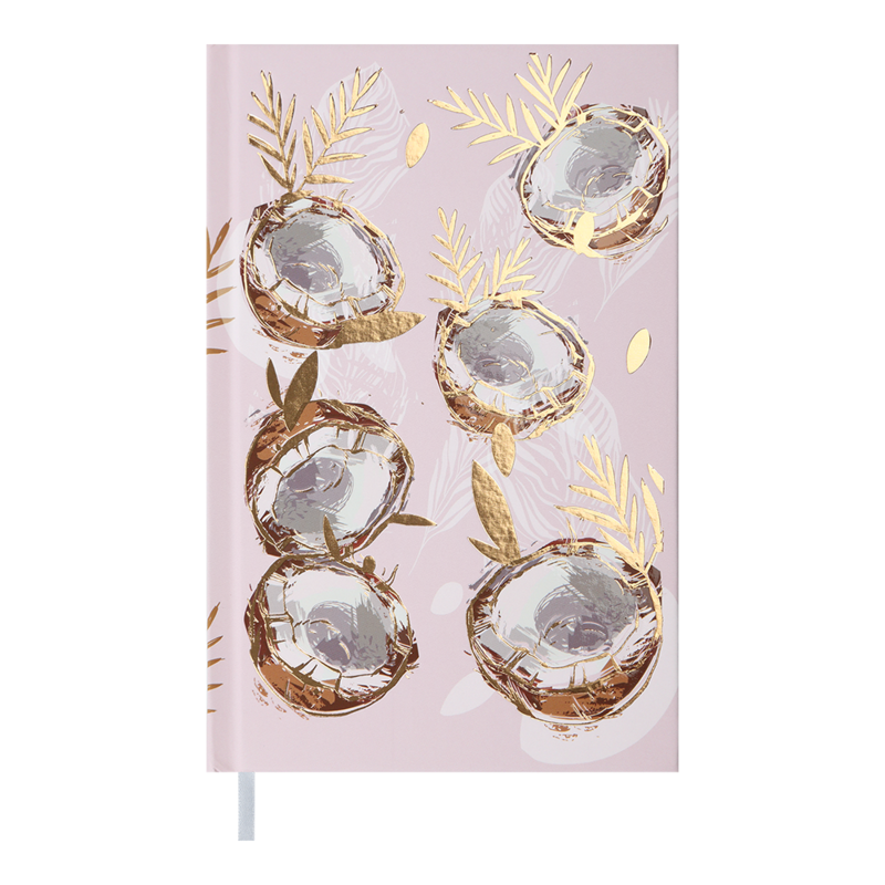 Дневник недатированный Buromax Paradise А6 288 листов линия Бежевый (BM.2626 37)