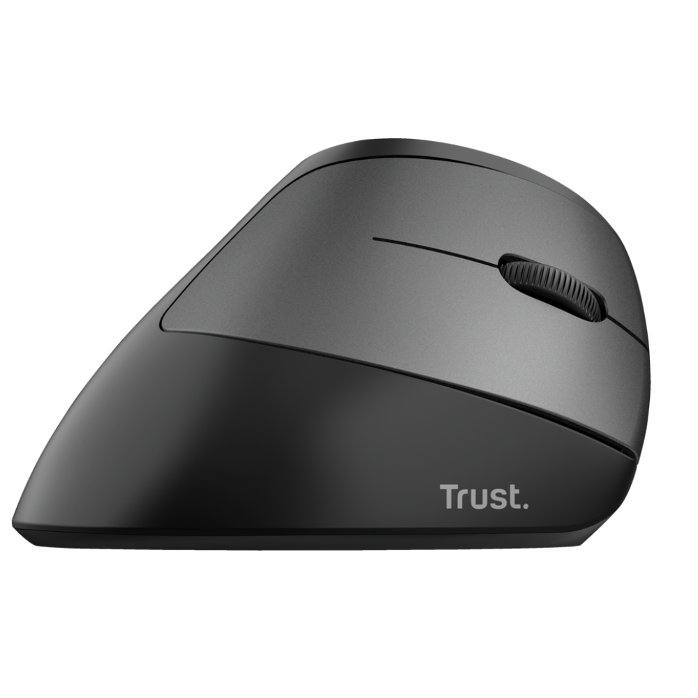 Компьютерная мышка Компьютерная Trust Bayo Bayo Ergo Recharge Wrls беспроводная вертикальная Черный (578396)