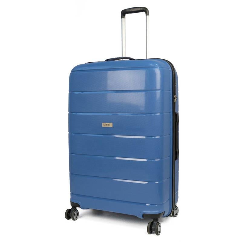 Чемодан на 4 колесах Travelite Paklite Mailand Deluxe L 102 л Bright Blue (TL074249-25)