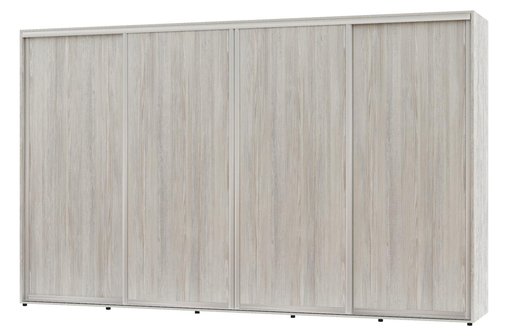 Шкаф-купе четырехдверный Алекса ДСП 420х45х220 см Сосна Натти (55417) Шкаф-купе четырехдверный Алекса ДСП 420х45х220 см Сосна Натти (55417)