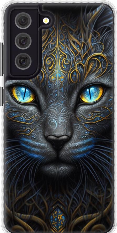 Чехол на Samsung Galaxy S21 FE Кошка (5548pc-2302-42517)