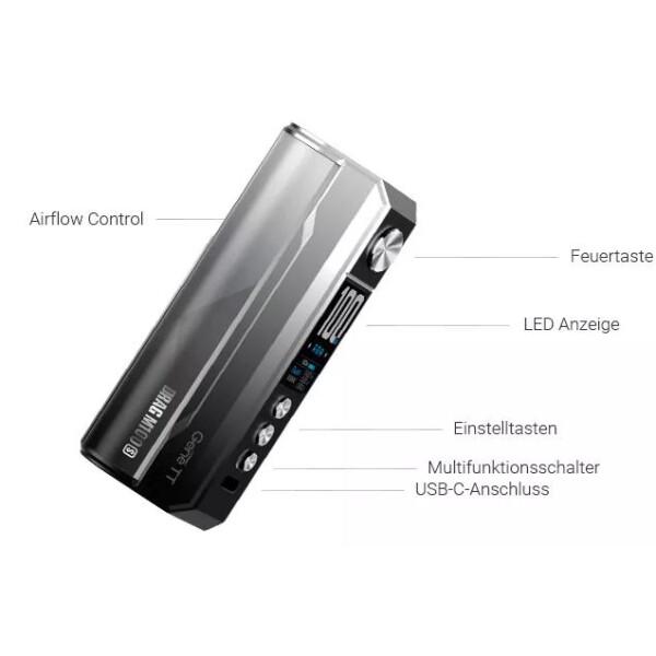 Бокс-мод Voopoo Drag 5 177W Mod Black (17450) - фото 3