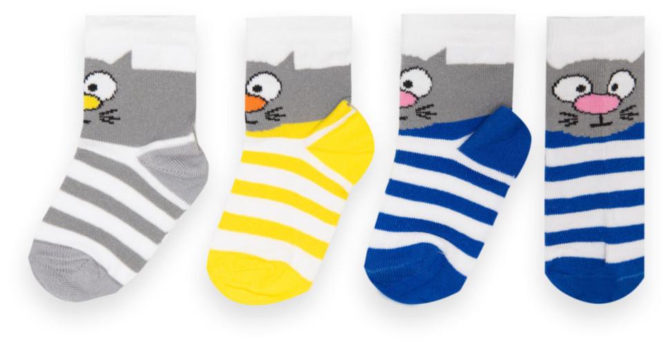 Носки детские хлопковые летние для мальчика Gabbi NSМ-435 р. 10-12 6 пар (90435)