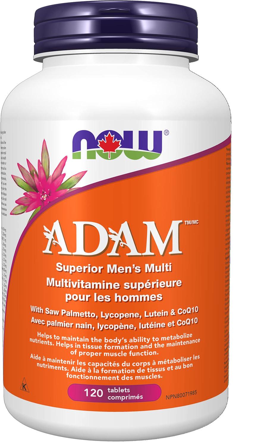 Мультивитаминный комплекс NOW Adam Superior Mens Multi 120 таб.