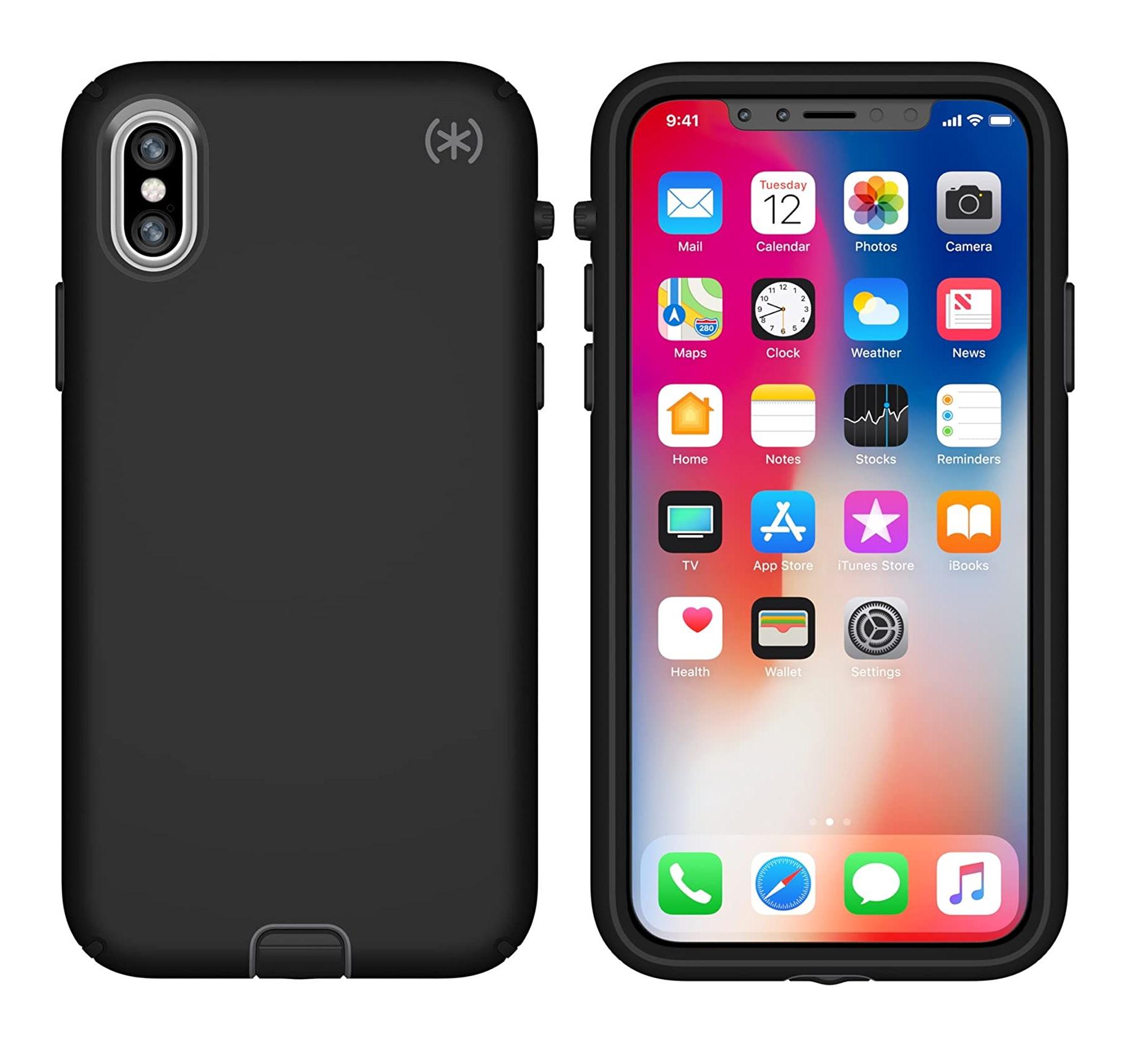 Чехол противоударный с антимикробным покрытием Speck Presidio Sport для Iphone XS Max (6.5") Black