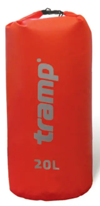 Гермомешок Tramp Nylon PVC 20 Красный (TRA-102-red) - фото 1