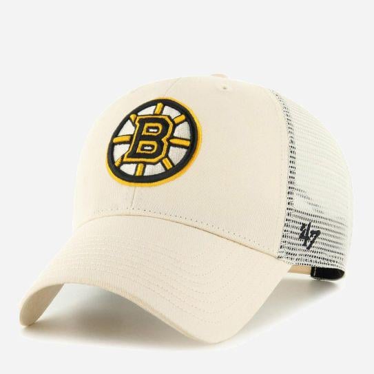 Кепка-тракер 47 Brand Boston Bruins Пісочний (OSFA H-BRANS01CTP-NT)