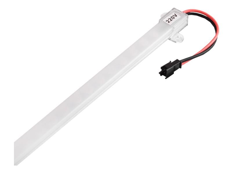 Светодиодная линейка диммируемая SMD2835 144 LED 220В 6-11Вт IP44 6000-6500K 1000мм в матовом корпусе (3623)