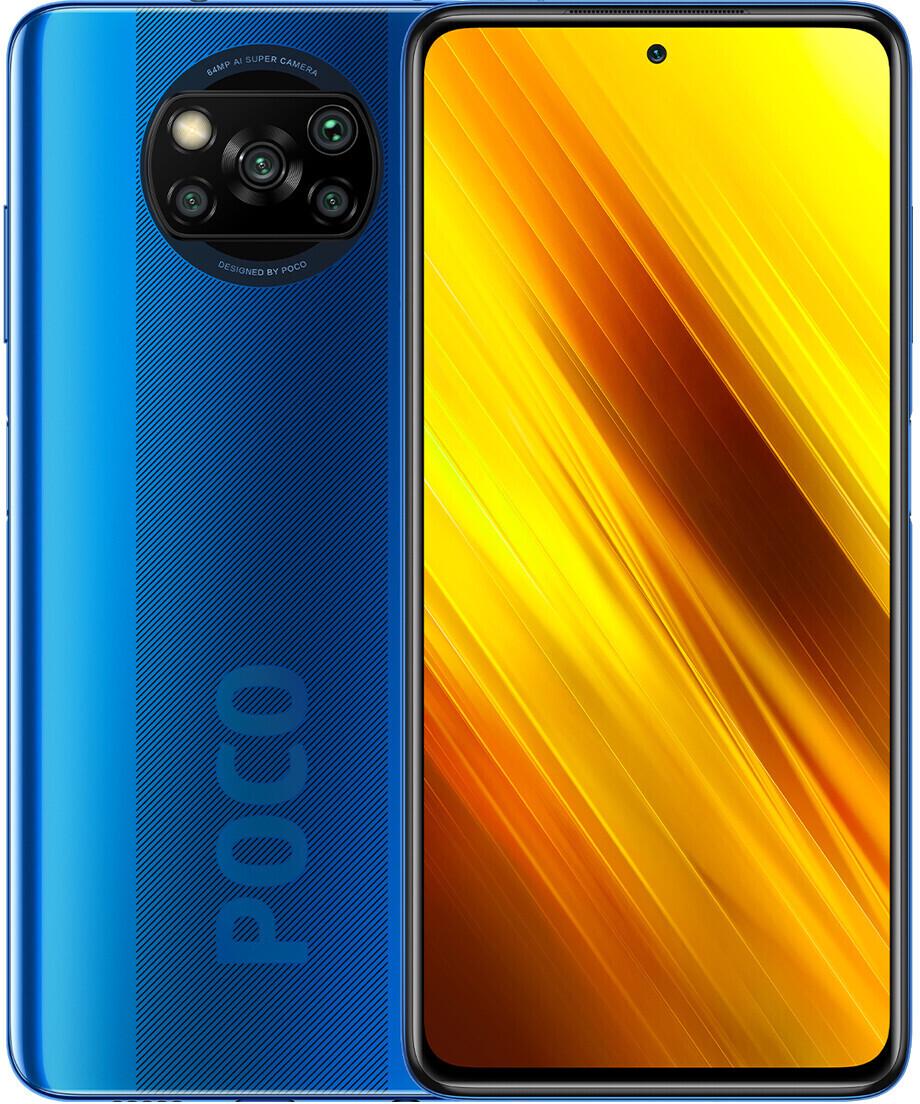 Смартфон POCO X3 NFC Eu 6/128 GB Cobalt Blue (25304)