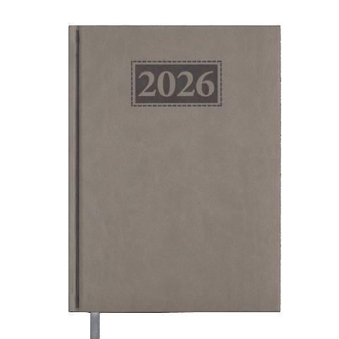 Дневник датированный 2026 Buromax Gentle A5 Серый (BM.2109-09)
