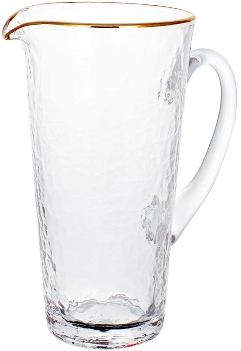 Кувшин Donna 1500 мл стеклянный c золотым кантом (BD-579-243)