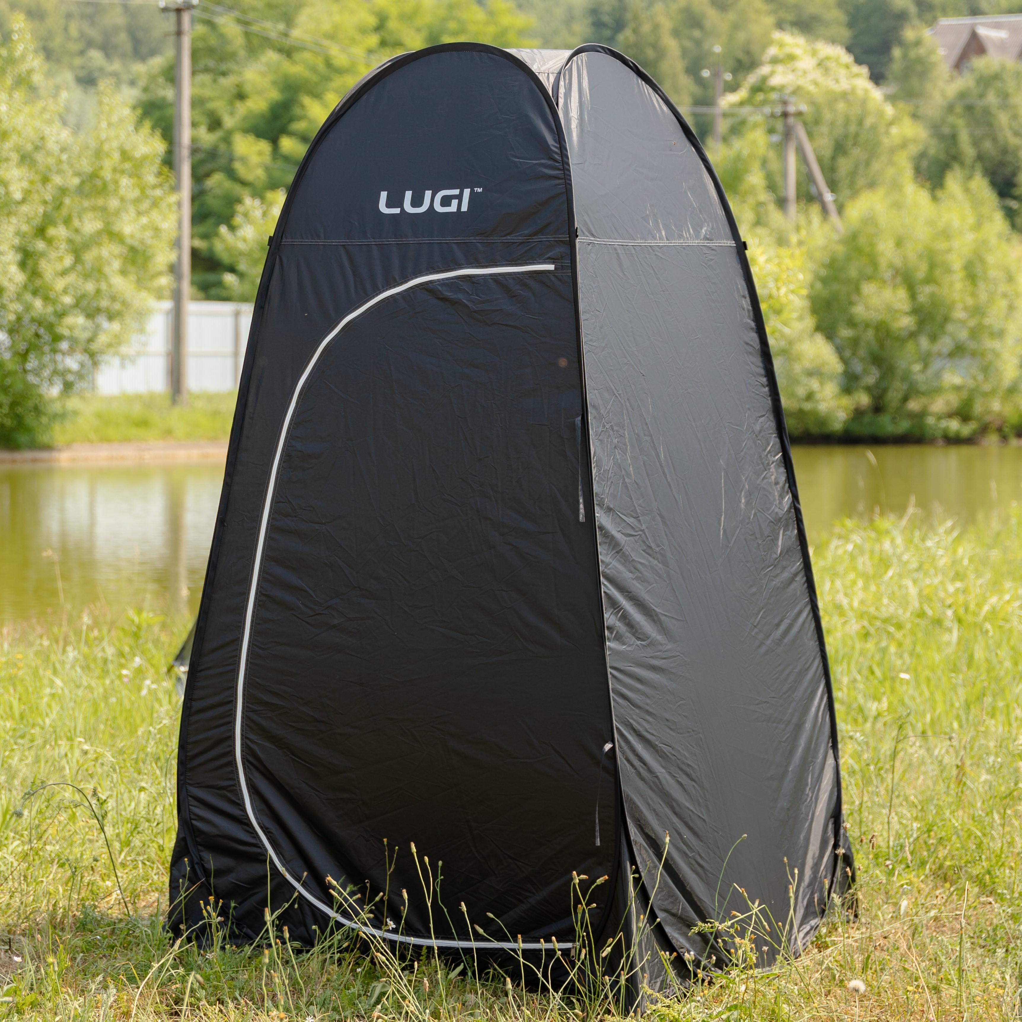 Намет душ-туалет автоматичний 120х120х190 см Чорний (LU-015DB) - фото 2 Намет душ-туалет автоматичний 120х120х190 см Чорний (LU-015DB) - фото 2