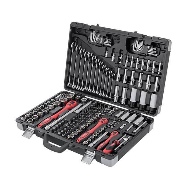 Набор инструментов профессиональный Intertool ET-7176 1/4" 3/8" 1/2" 176 ед.