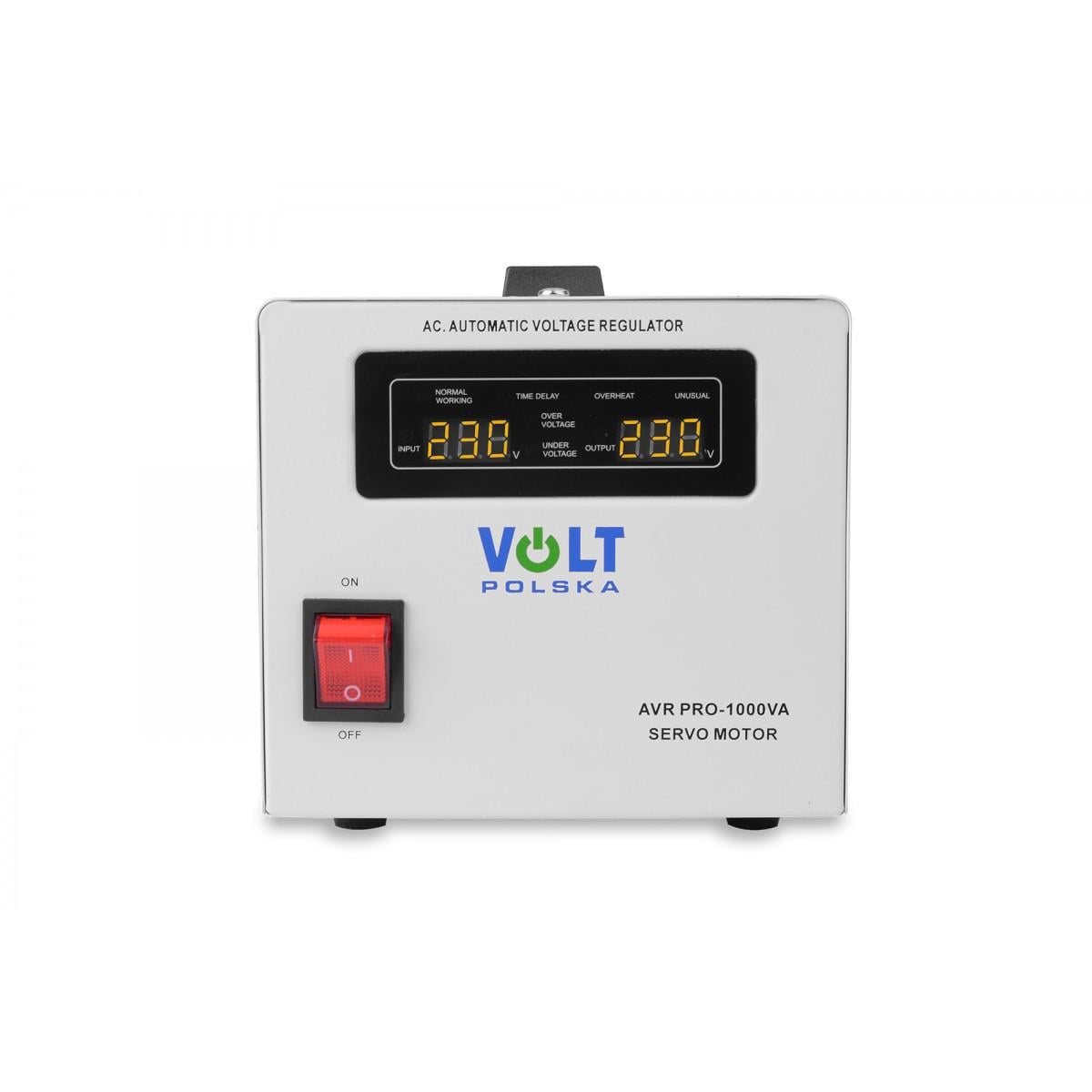 Стабилизатор напряжения Volt Polska AVR PRO 500-1000VA (5AVRZP1000)