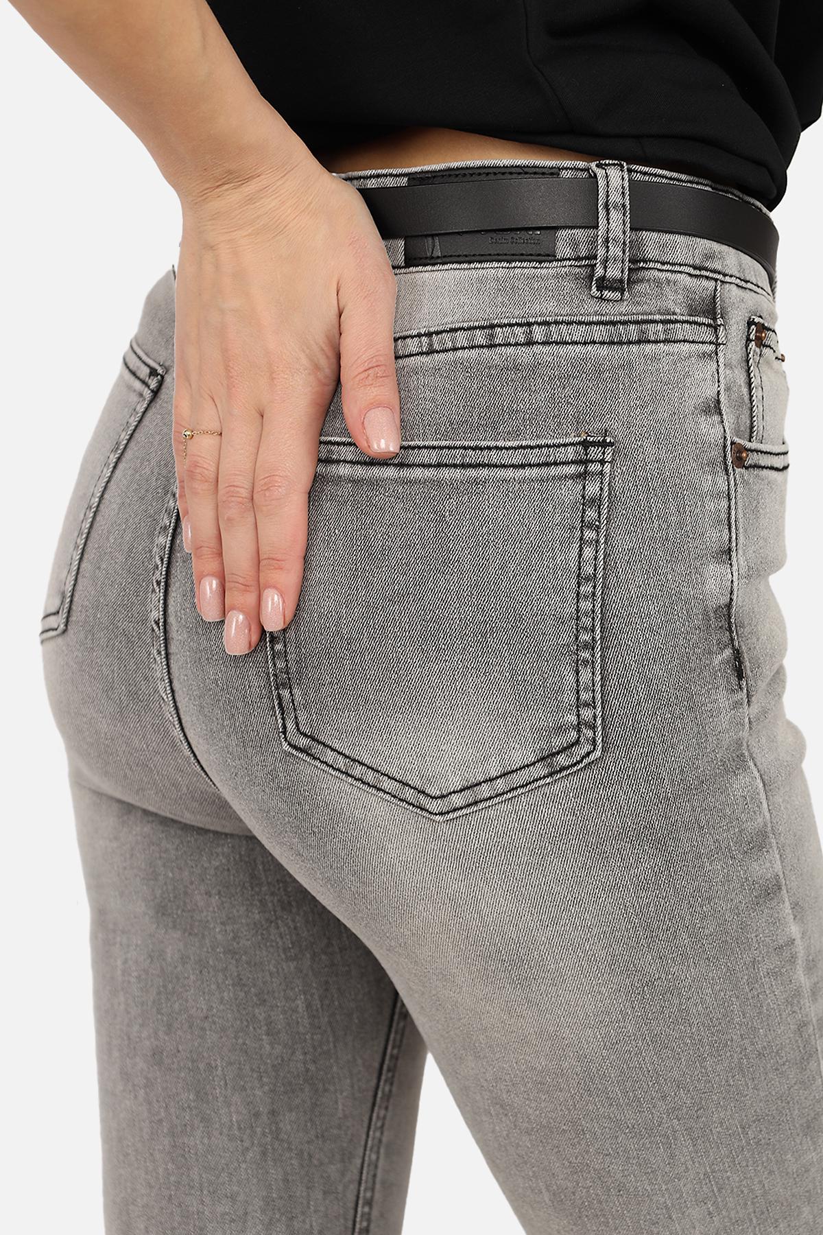 Джинси жіночі Slim ЦБ-00266052 р. 50 Світло-сірий (SKT001034892) - фото 5