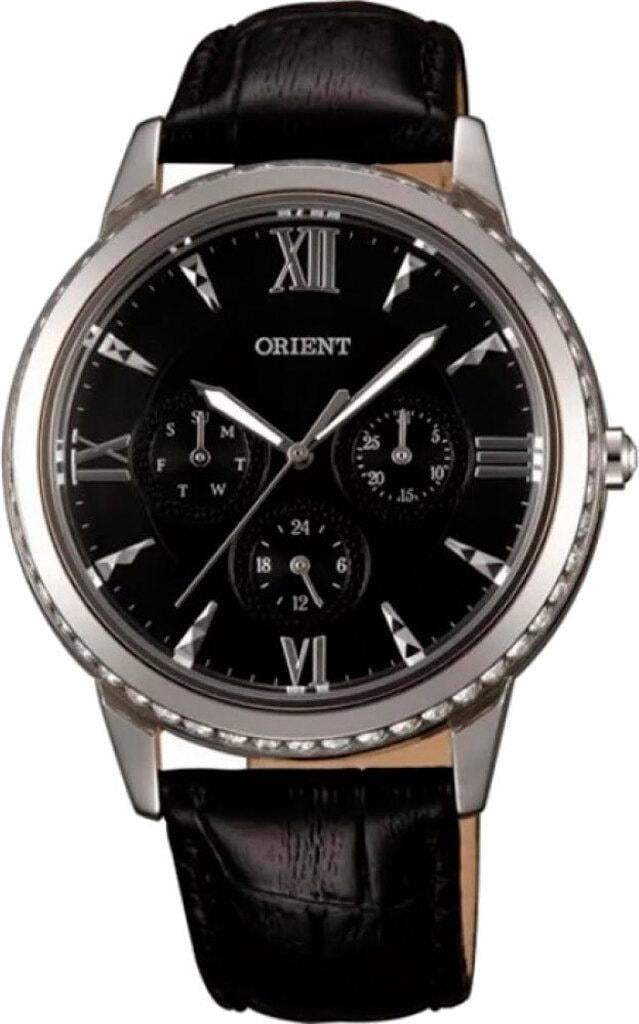 Наручные часы женские Orient Dressy FSW03004B со стальным корпусом WR 30 м Черный (3141465265)
