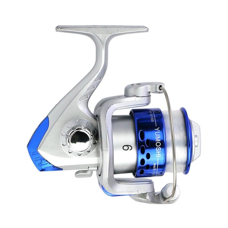 Катушка безынерционная yumoshi JL3000 с леской Silver-Blue - фото 2 Катушка безынерционная yumoshi JL3000 с леской Silver-Blue - фото 2