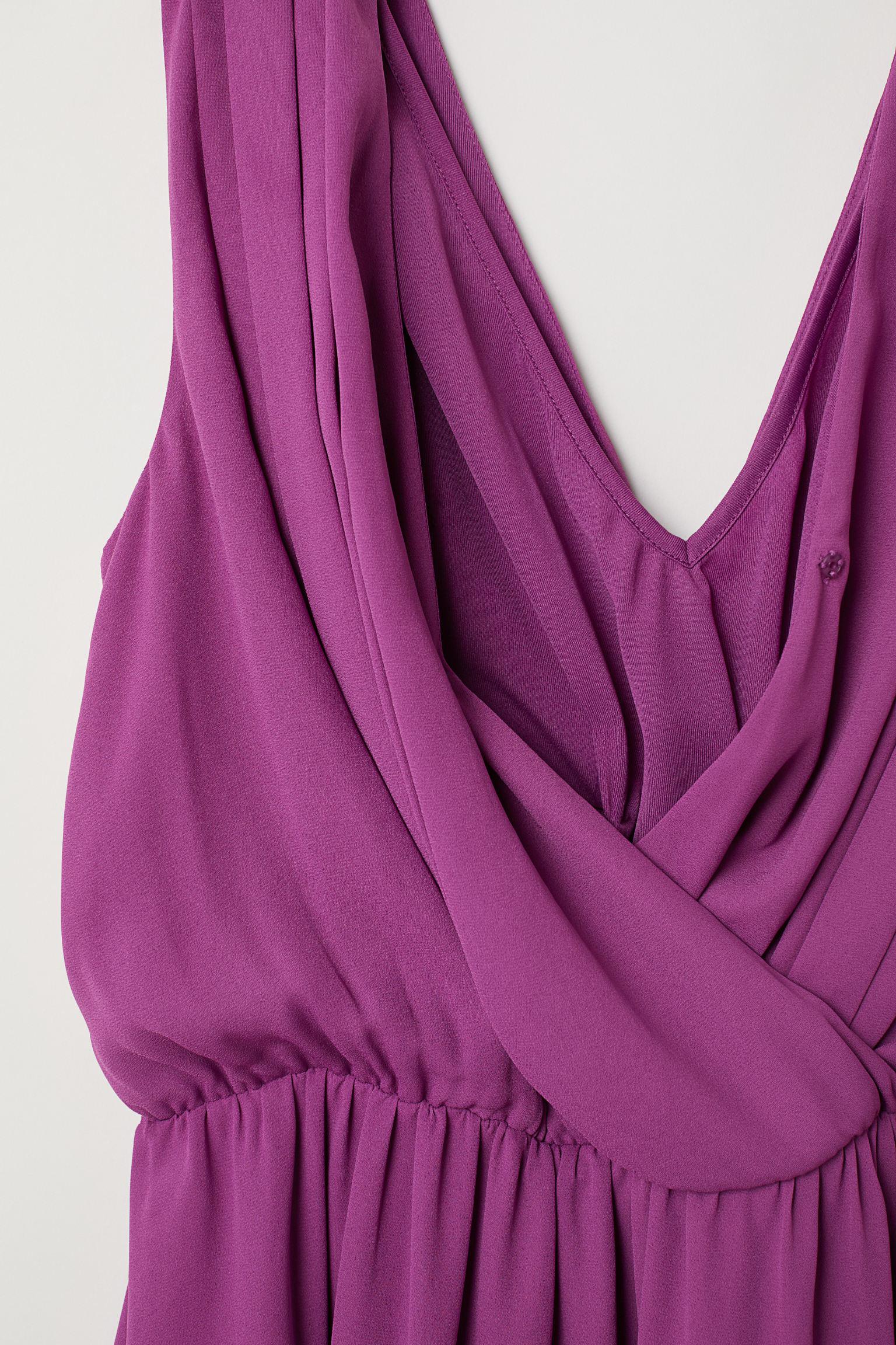 Сукня для годуючих H&M М Фіолетовий (645064001b42) - фото 2 Сукня для годуючих H&M М Фіолетовий (645064001b42) - фото 2