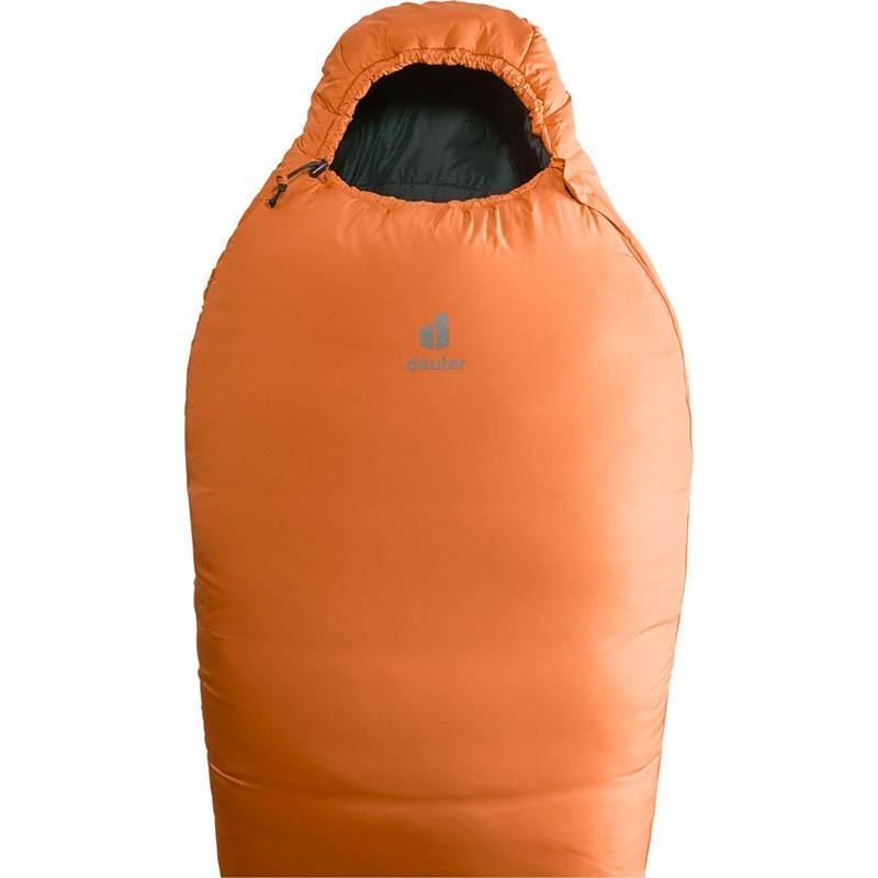 Спальний мішок Deuter Orbit -5° SL лівий Mandarine/Slateblue (3701622 9316 1) - фото 2