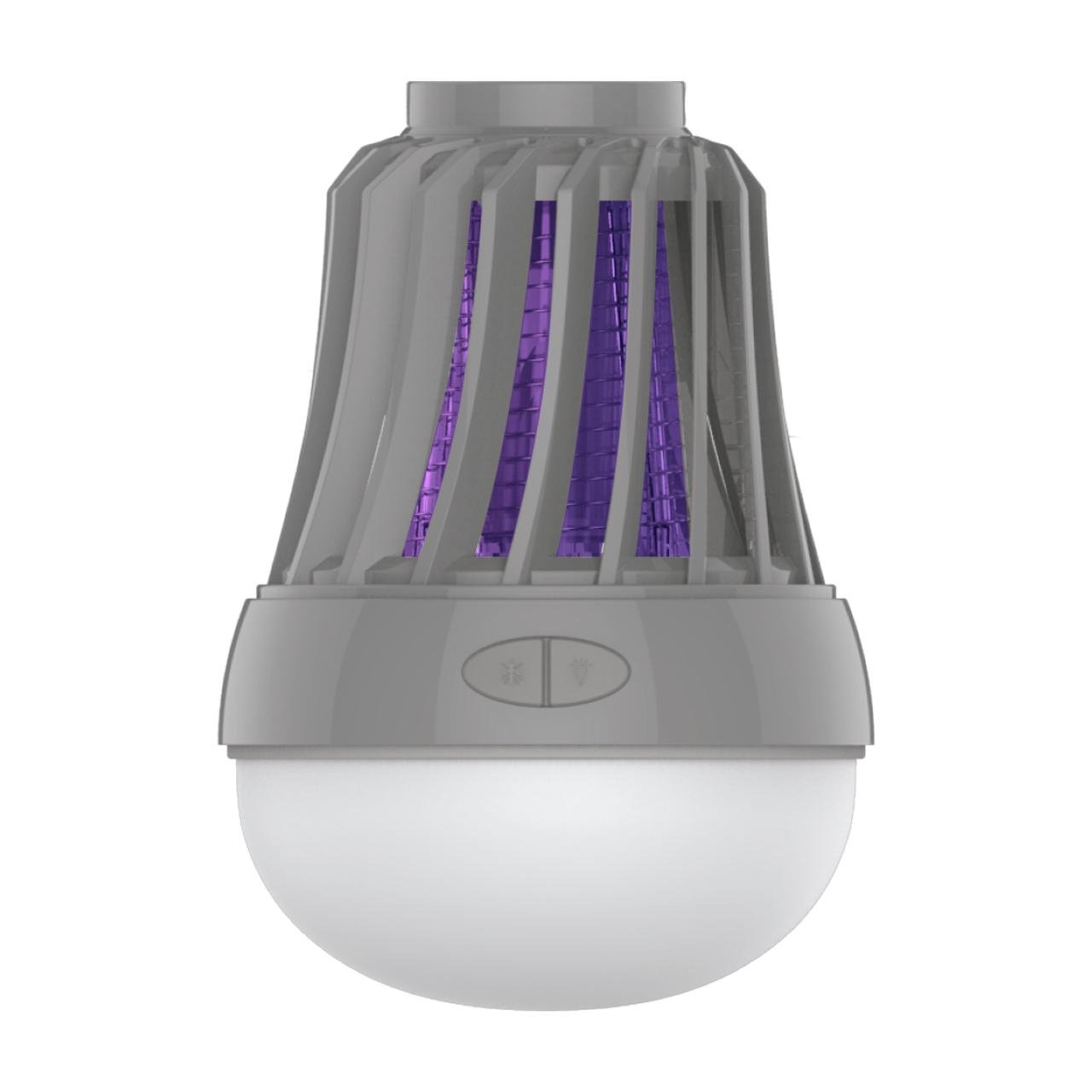 Світильник для знищення комах Eurolamp MK-6W LED LAMP на батарейках 3ААА 130х95 мм (4262380660205)