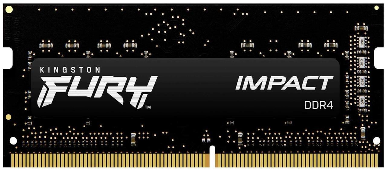 Оперативна пам'ять для ноутбуків Kingston FURY 16 GB SO-DIMM DDR4 3200 MHz Impact (KF432S20IB/16)