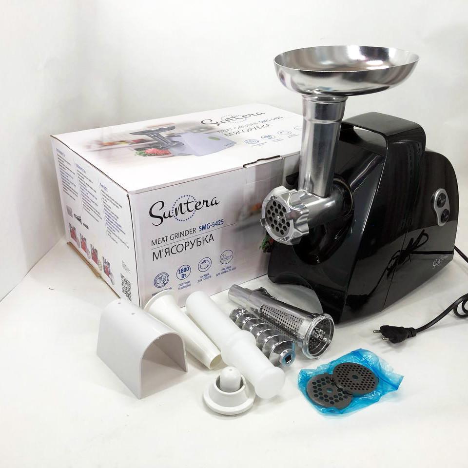 Мясорубка Suntera SMG-5425B электрическая с насадками (23477288)